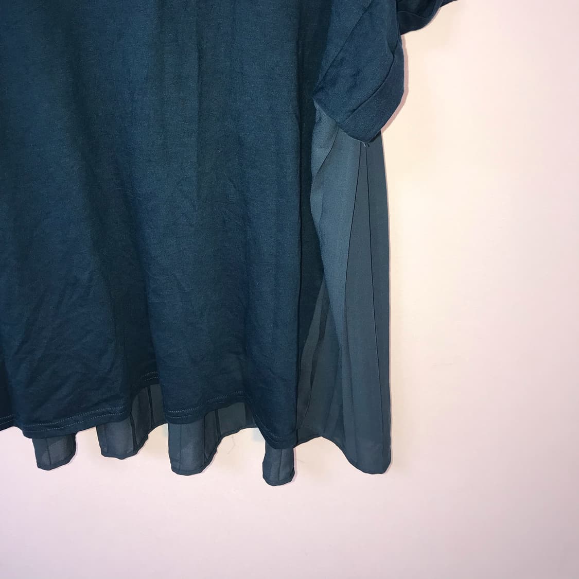 Unique Back-Pleated Chiffon Combination  상품이미지3