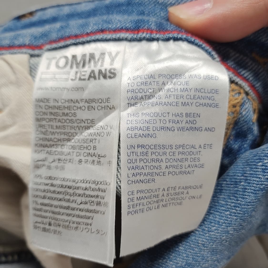 [26] 타미힐피거 청치마 데님 스커트 (2819) 상품이미지6