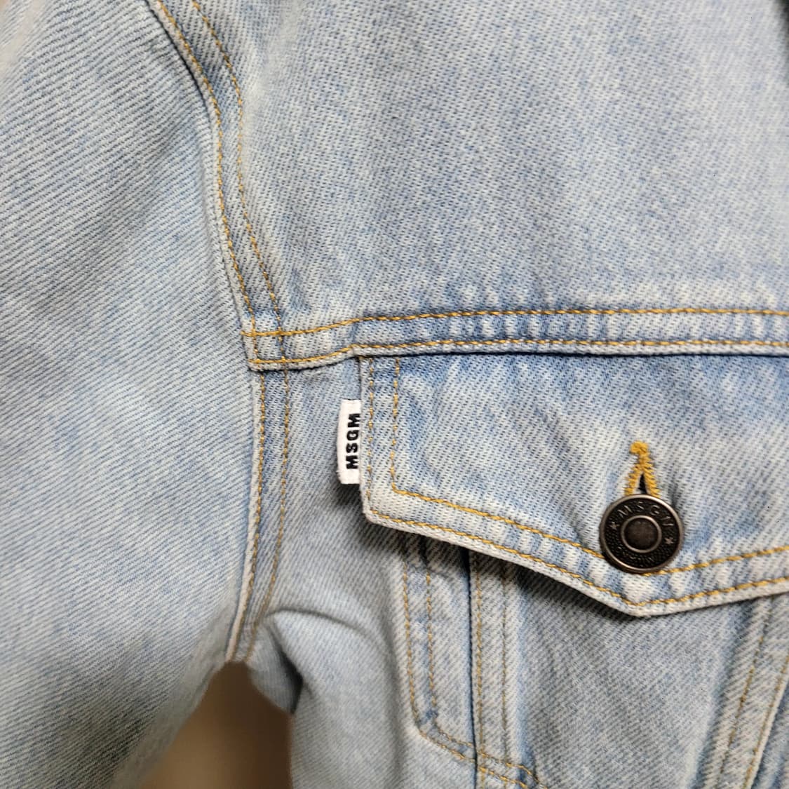 MSGM 데님자켓 상품이미지4