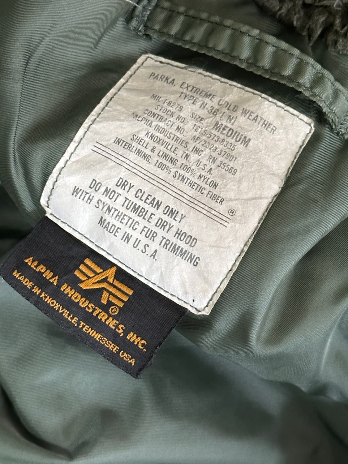 알파인더스터리 n3b 미군 상품이미지3