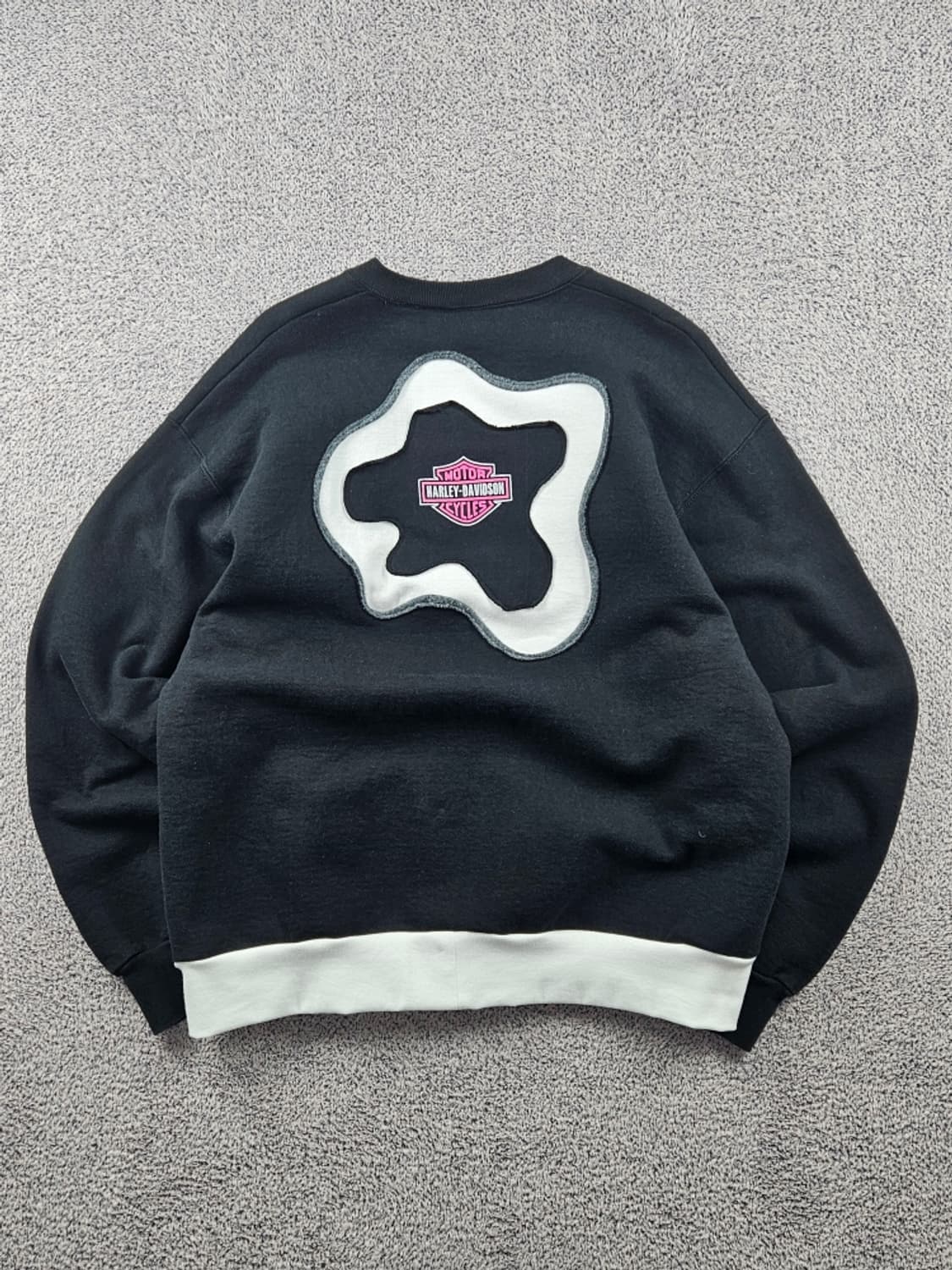 할리데이비슨X프룻오브더룸 아플리케 커스텀 맨투맨 ( L ) / 9342 상품이미지10