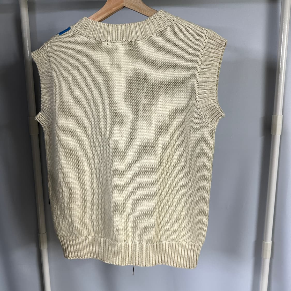 레지나 표  Sadie 인타르시아 코튼 베스트 상품이미지3