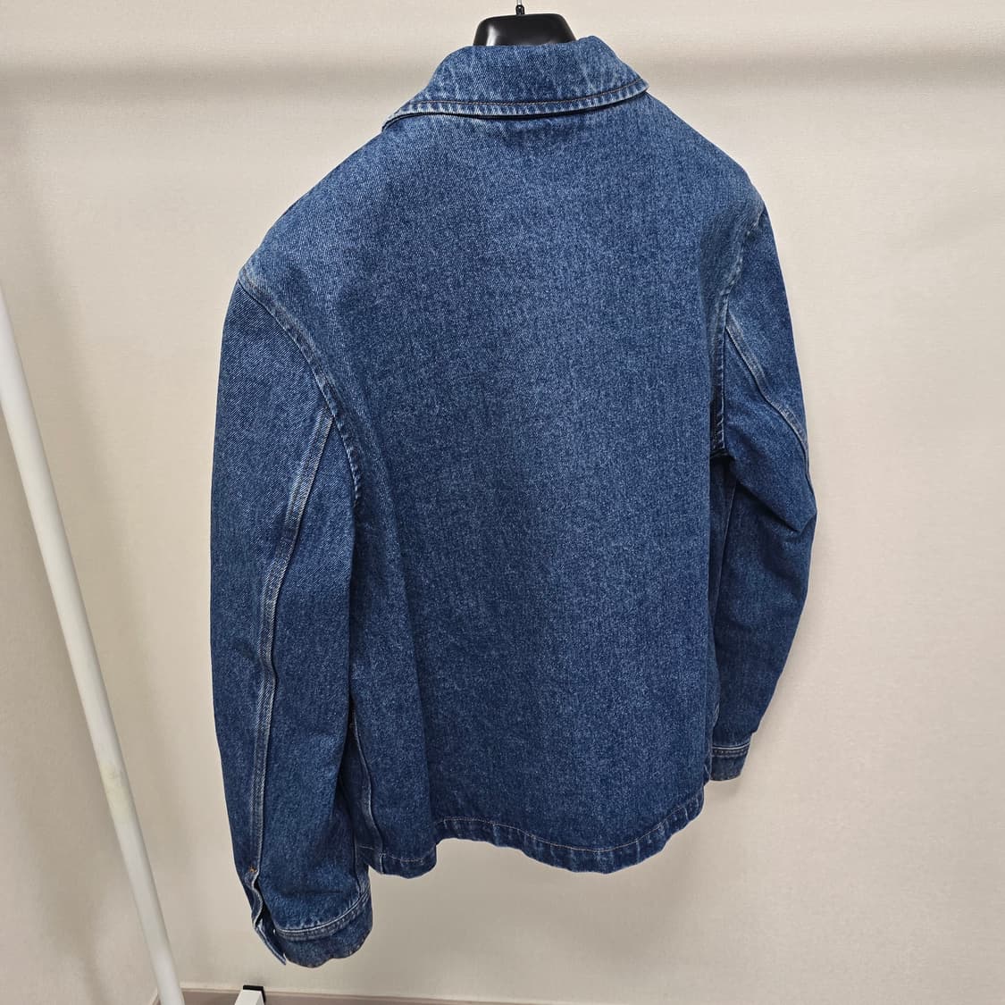 아미 하트 로고 데님 자켓 L사이즈 100 105 판매 상품이미지2