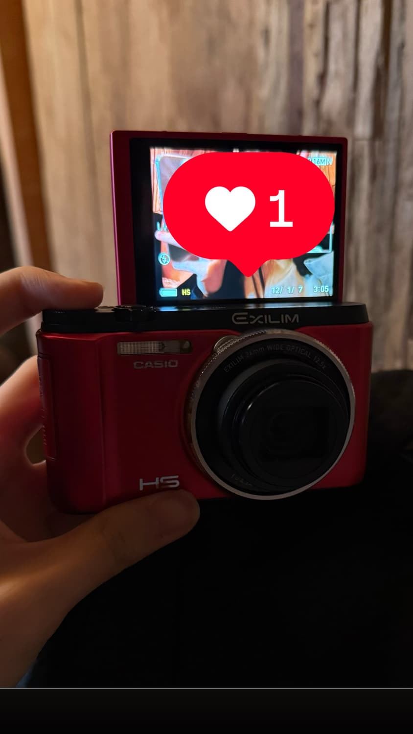 [희귀매물 미품급] 셀카가능 틸트액정 CASIO EXILIM ZR1000 상품이미지7