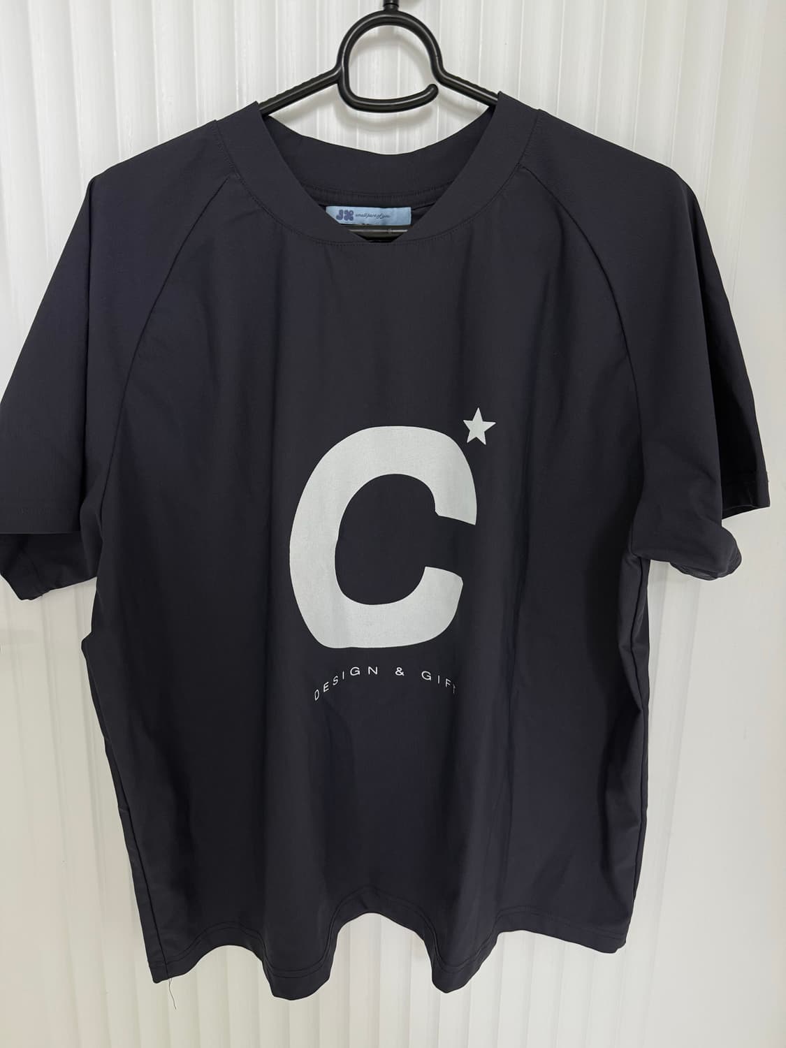 지초이 JX C-star★ 티셔츠 Graphite / M 상품이미지3