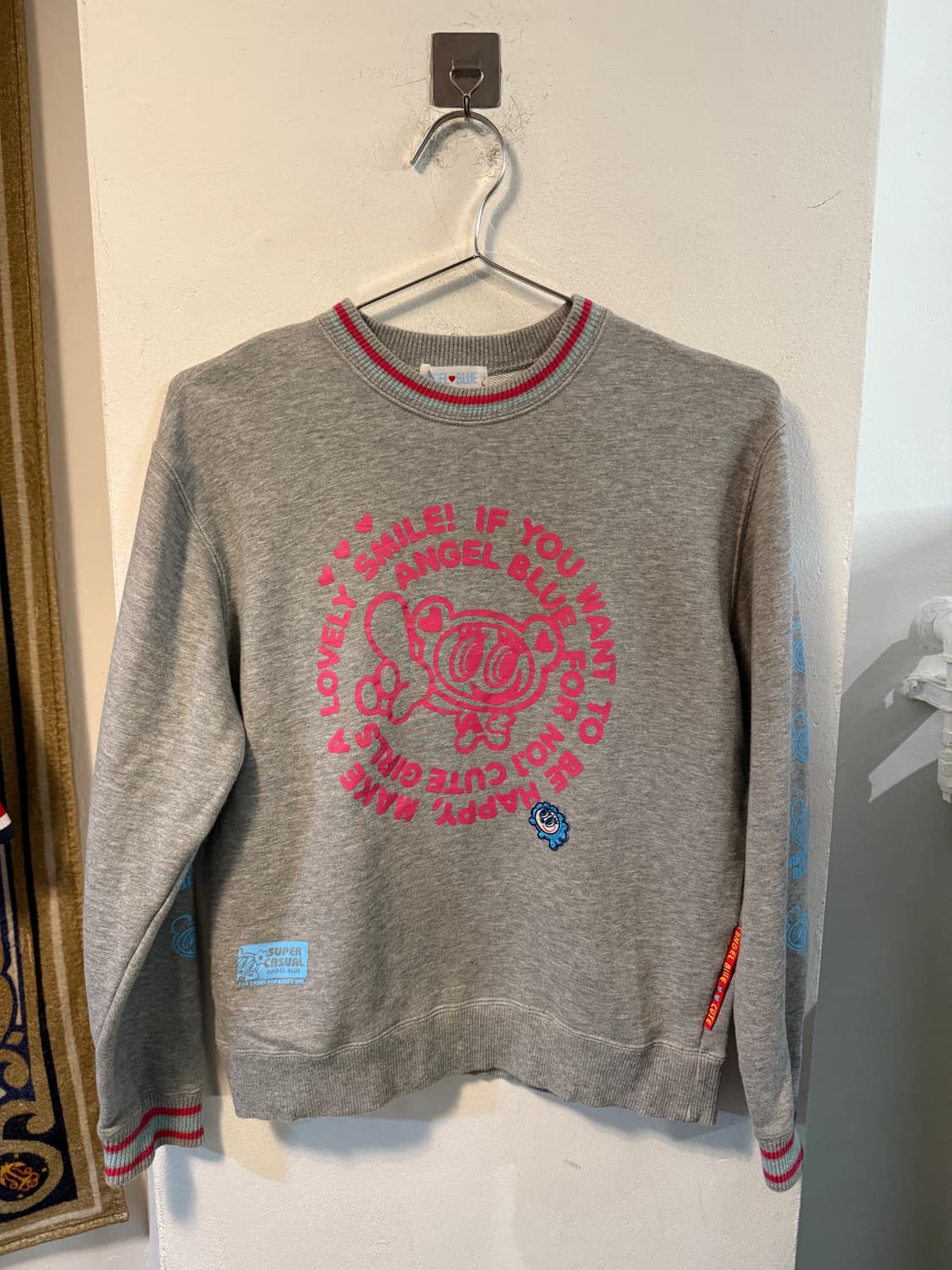 Angel blue 맨투맨 S 상품이미지1