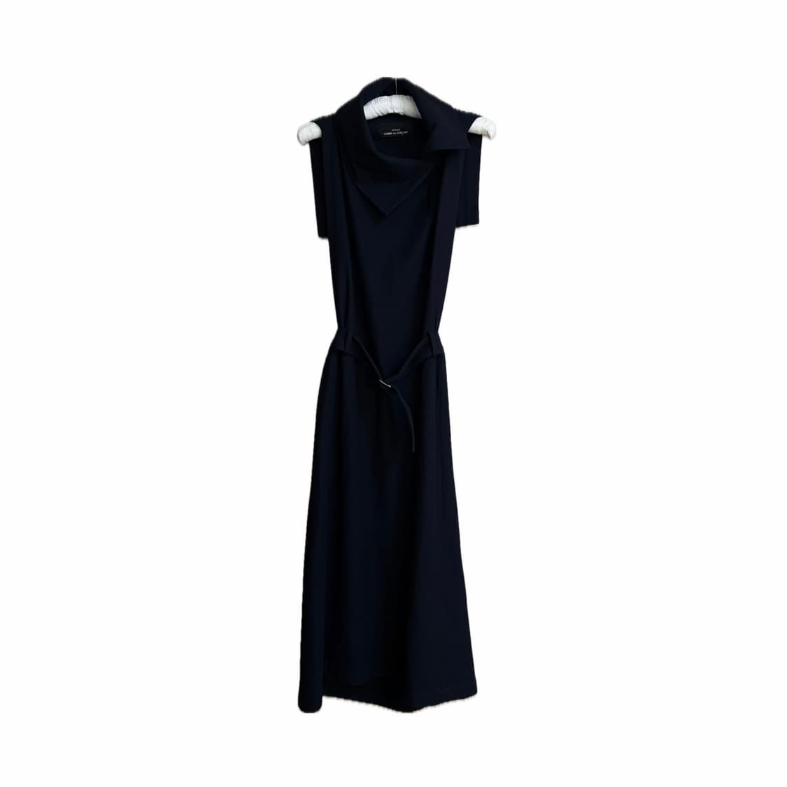 S)tricot COMME des GARÇONS 드레이프 넥 민소매 벨티 상품이미지1