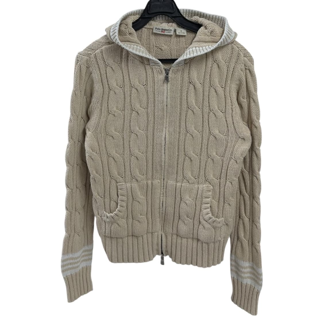 폴로랄프로렌진스 우먼 니트 투웨이 집업 상품이미지1