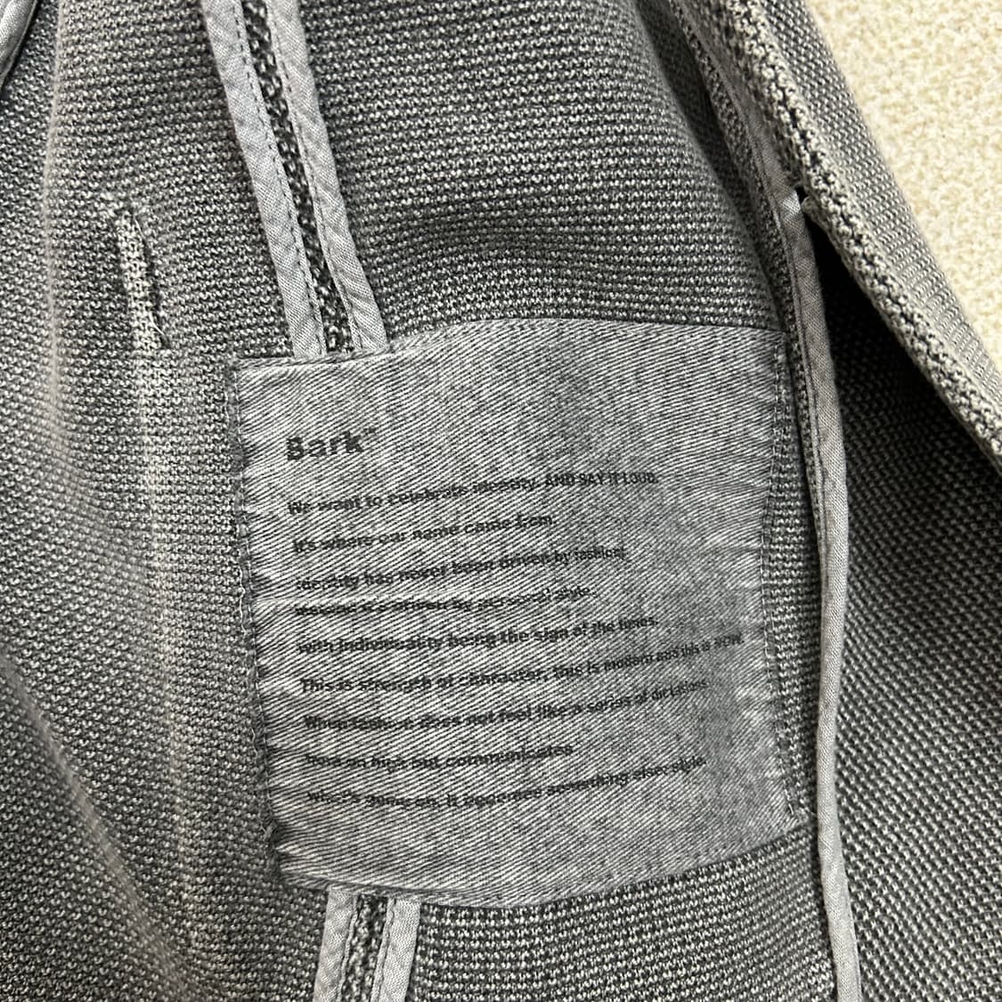 (M) Bark 바크 블레이저 자켓 상품이미지8