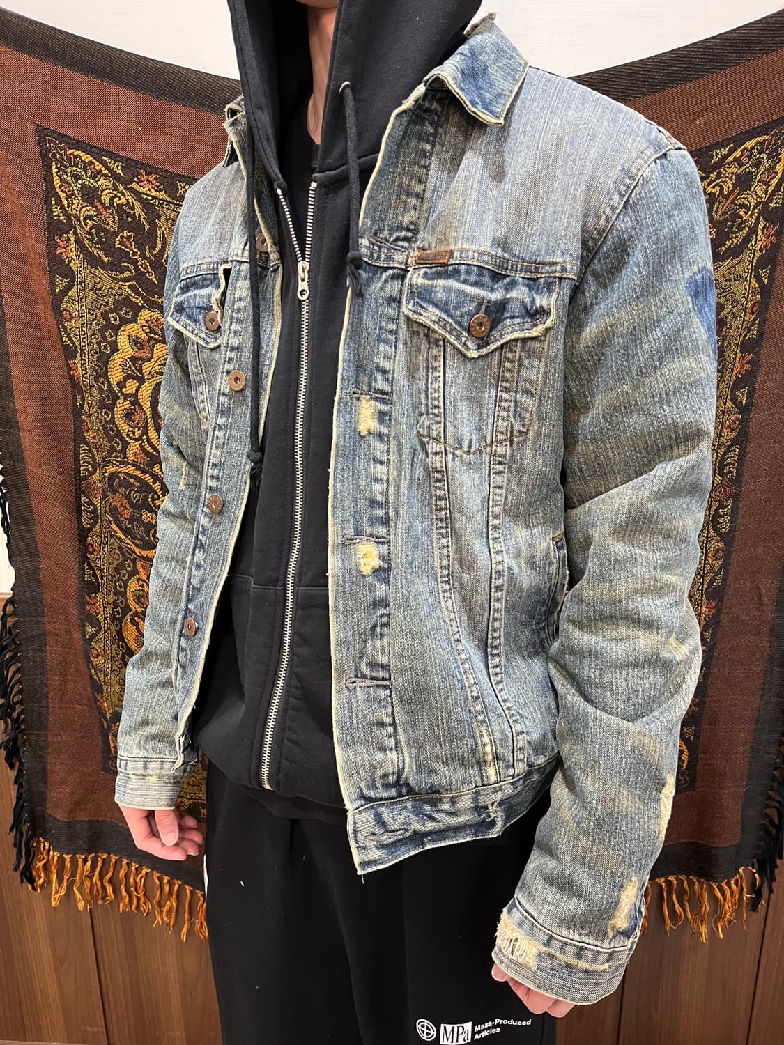 EZRA FITCH 데님 자켓 청자켓 상품이미지1