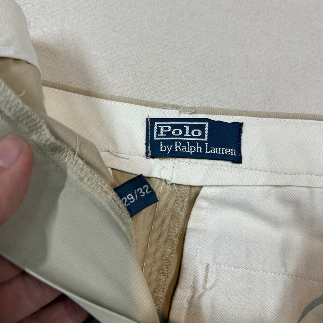 30inch) 폴로 랄프로렌 베이지 치노팬츠 면바지 봄가을용 상품이미지7