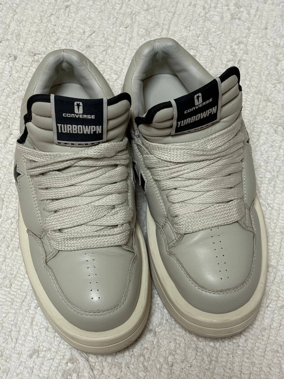 컨버스 x 릭오웬스 다크쉐도우 터보웨폰 OX 펠리칸 250 상품이미지2