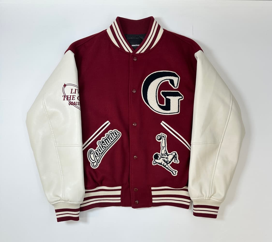 골스튜디오 풀패치 바시티자켓(누빔) 상품이미지3