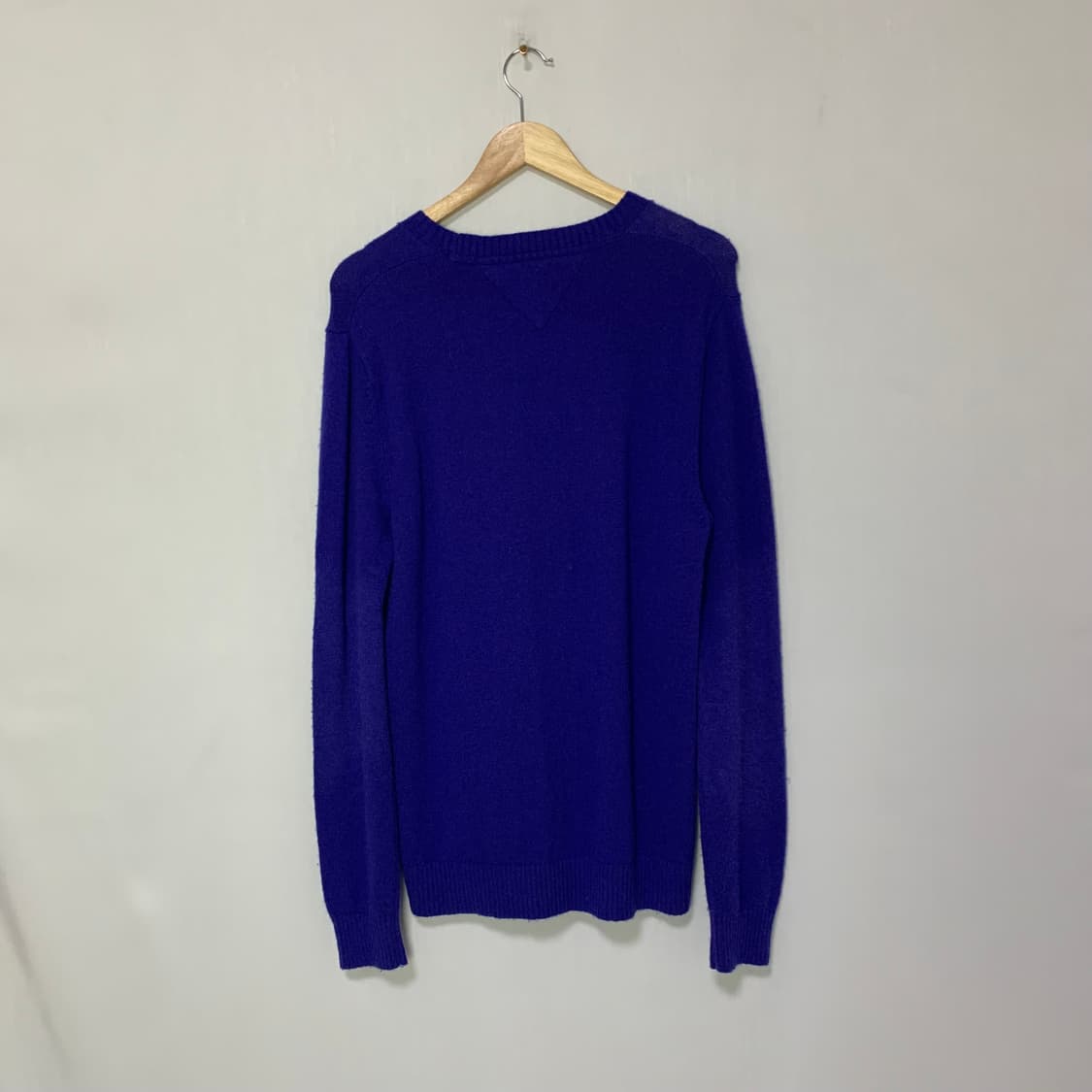 타미힐피거 타미진스 긴팔 빈티지 니트 블루 s 남녀공용 상품이미지7