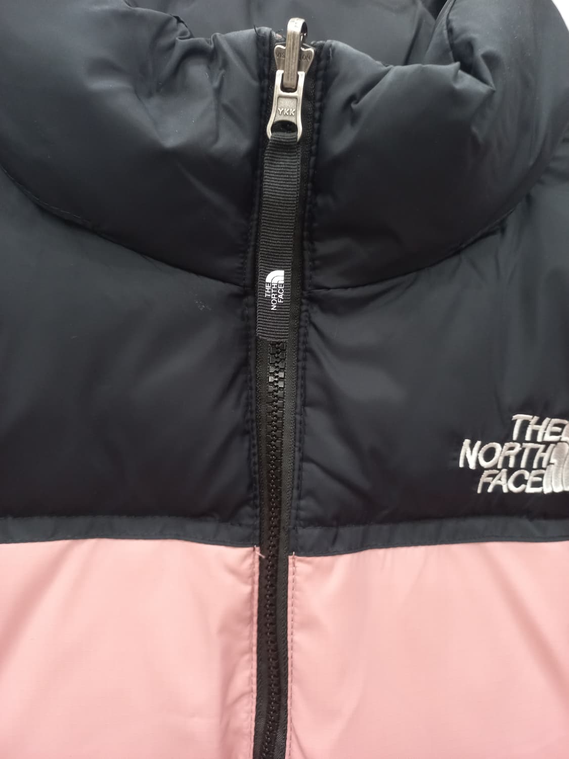 노스페이스 700 핑크 숏패딩 (공용95 ) 상품이미지8