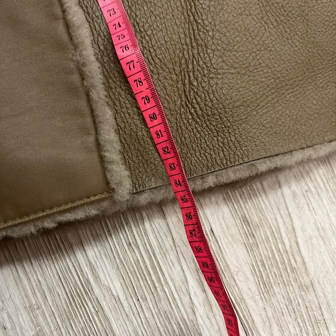 양가죽 양털 무스탕 새상품 상품이미지7