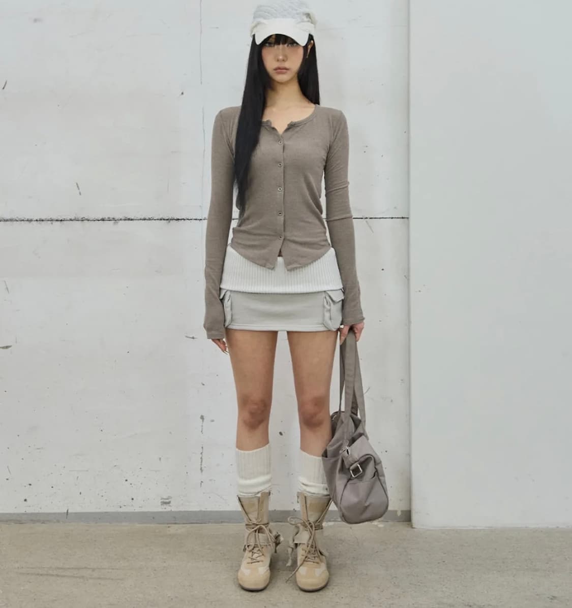 사일프레이 folded knit skirt shorts 상품이미지6