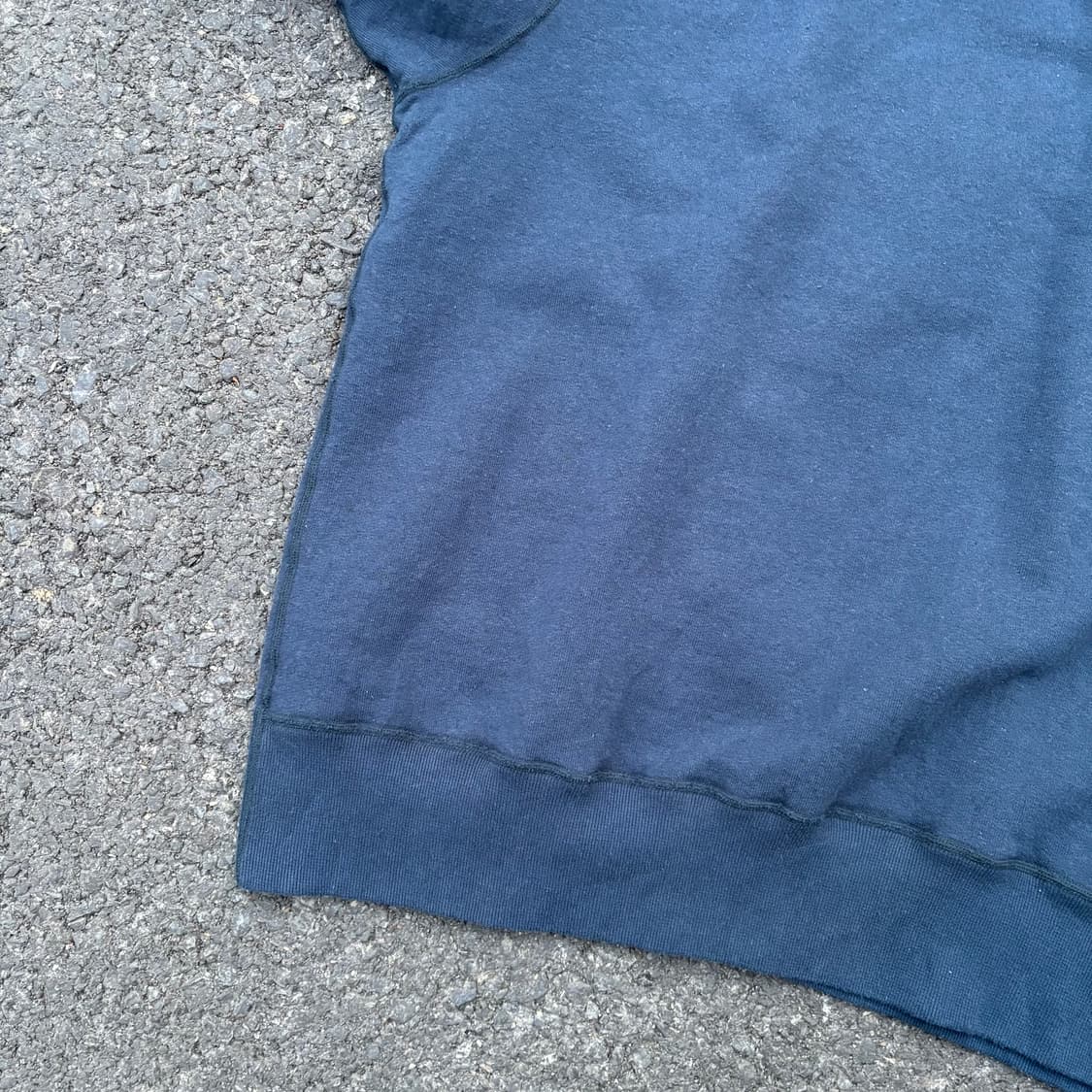 나나미카 네이비 오버사이즈 7부 스웻셔츠 상품이미지8