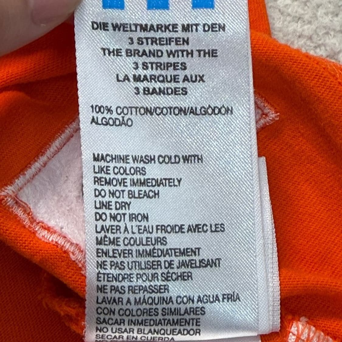 아디다스 올드스쿨 06 네덜란드 월드컵 축구국가대표 유니폼 반팔 오렌지S 상품이미지9