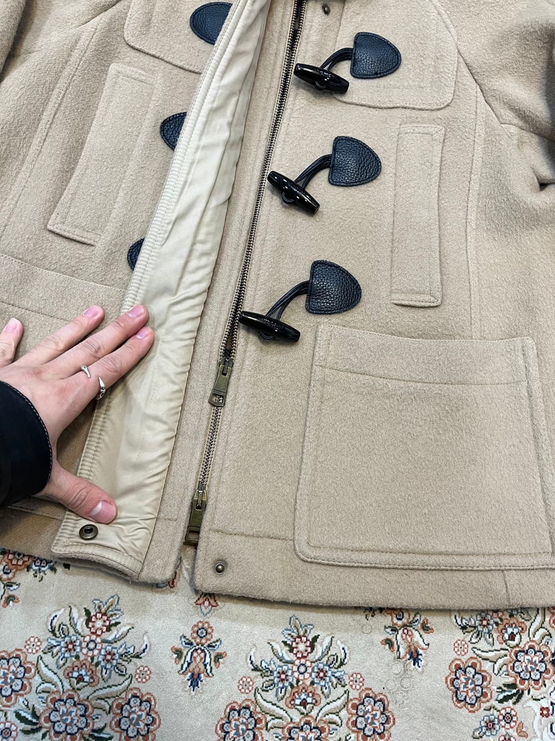 버버리 브릿 숏 더플 코트 상품이미지4