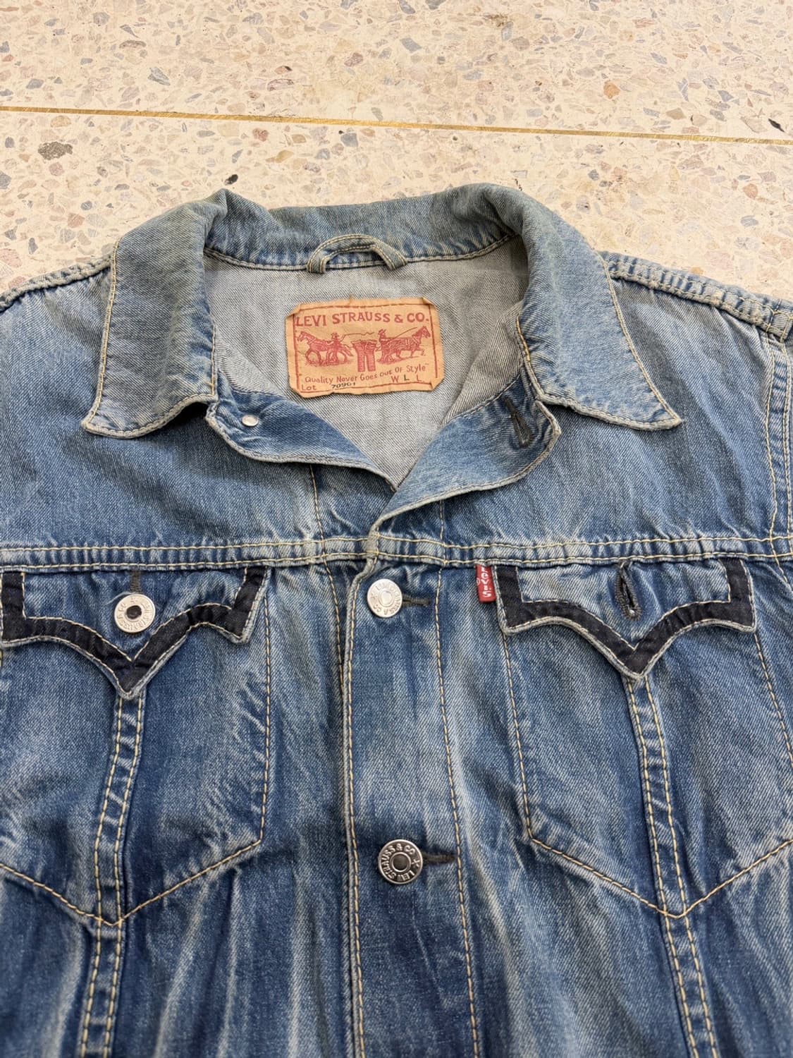리바이스 데님 자켓 상품이미지7