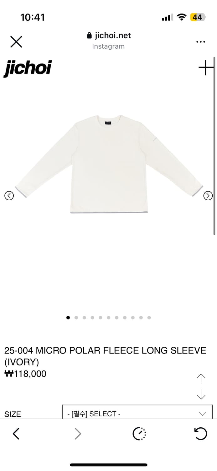 지초이컴포트 25-004 MICRO POLAR FLEECE 상품이미지2