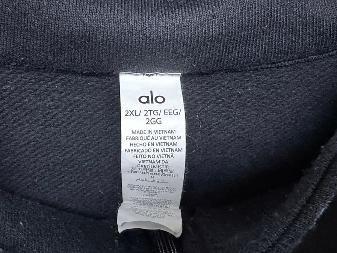 알로요가 alo 하프집업 xxl 상품이미지6