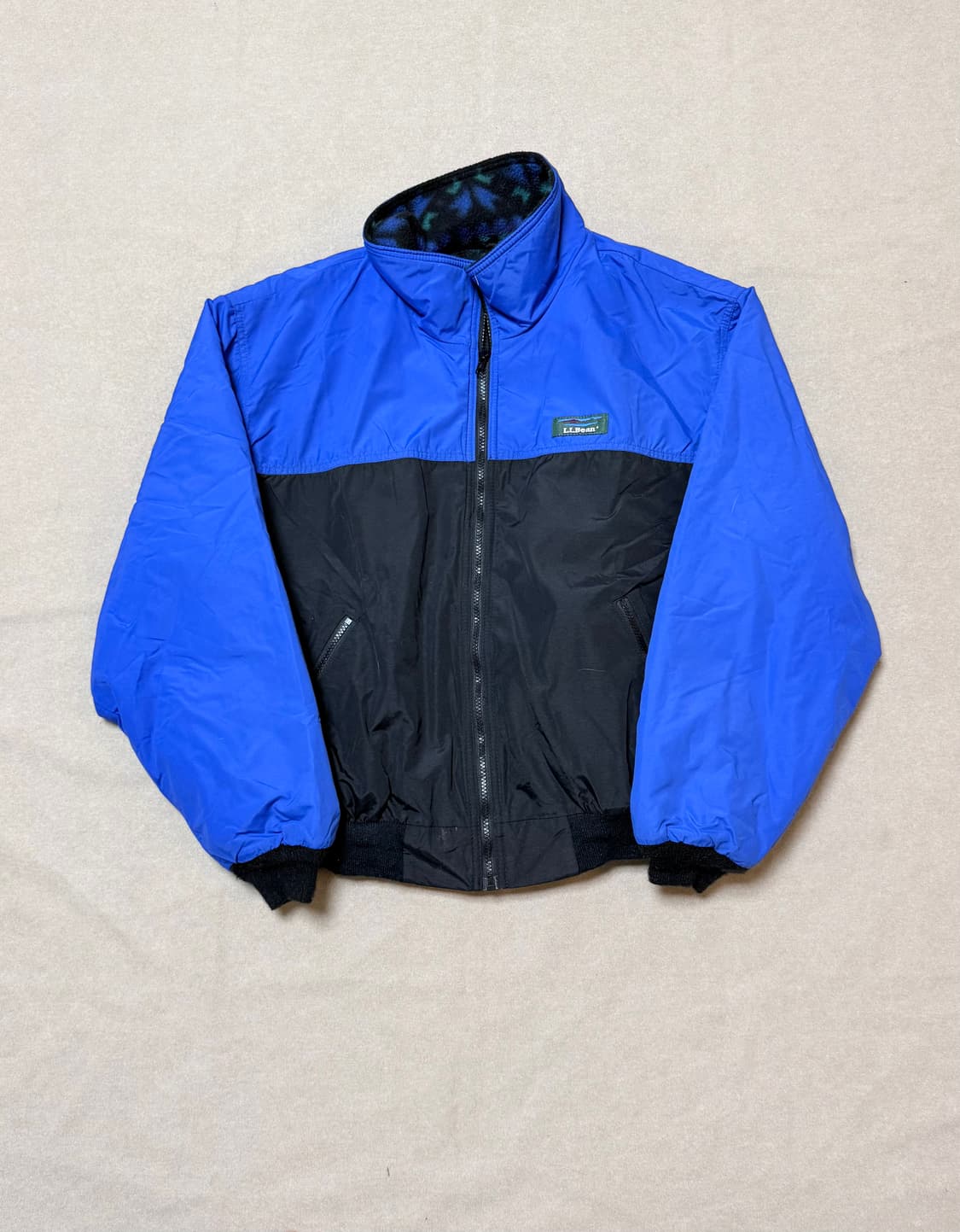 엘엘빈 투톤 아즈텍 웜업 플리스 자켓 80s 상품이미지1