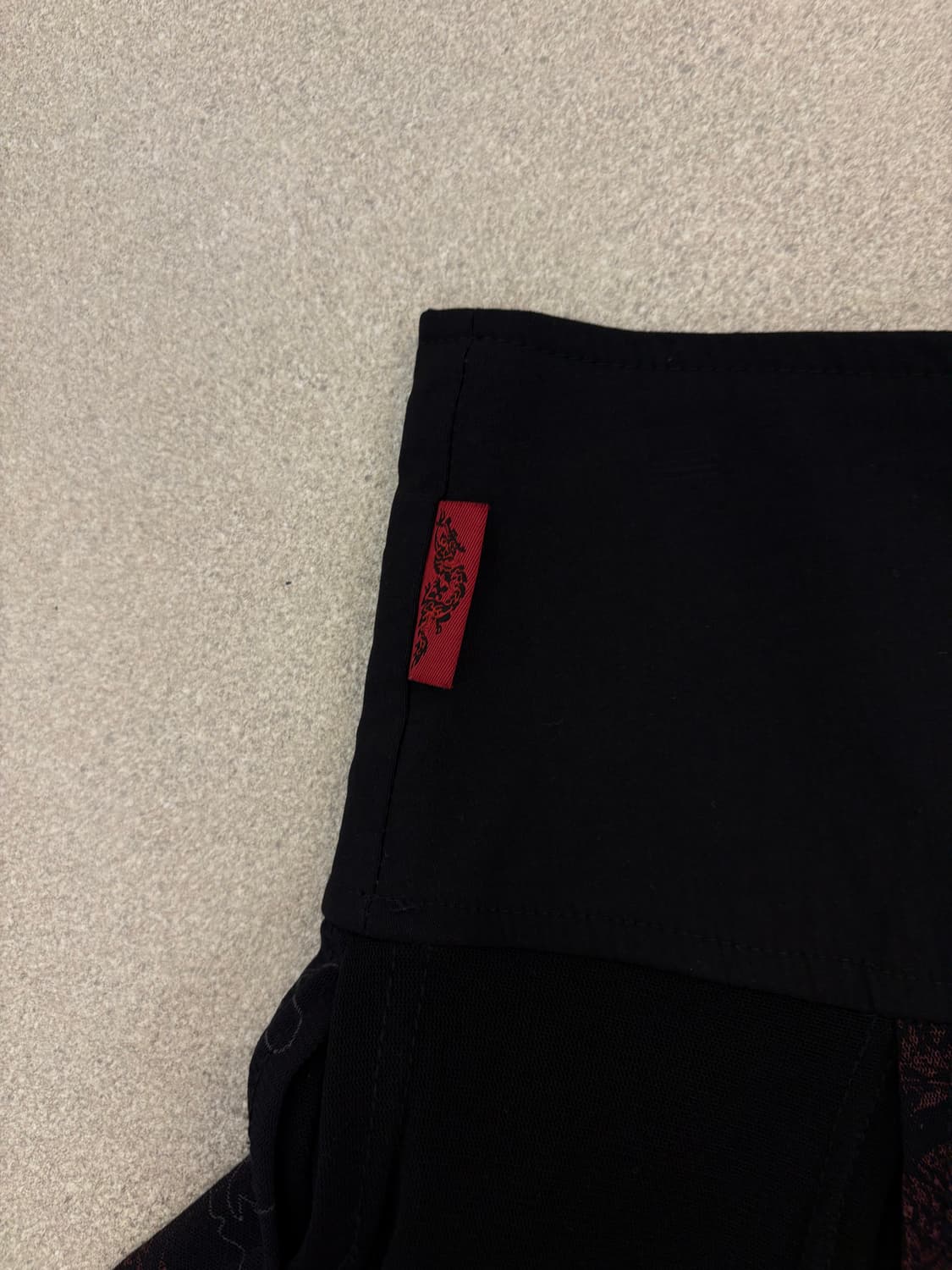 Ozz on 언발 시스루 스커트 상품이미지9