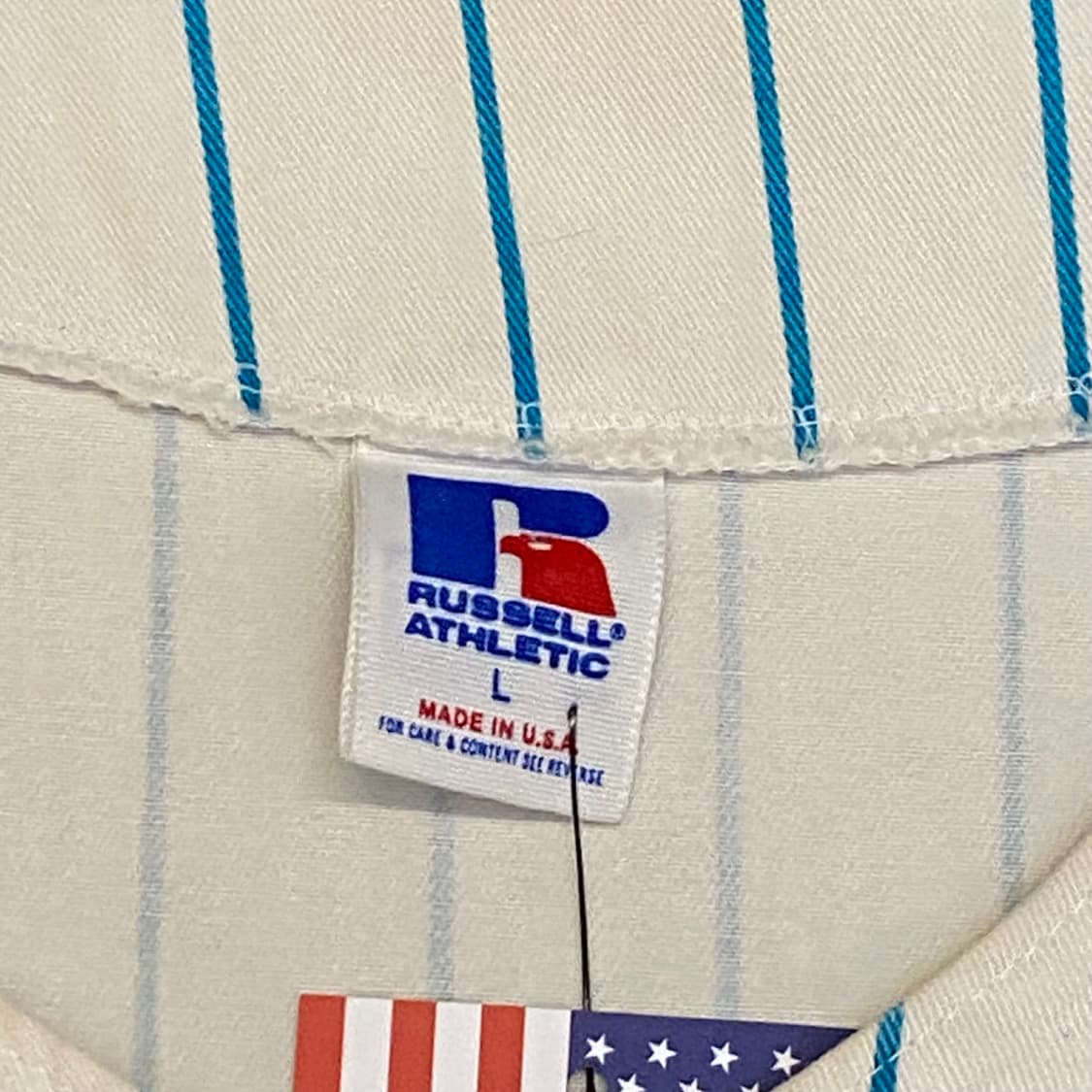 90s Made in USA 러셀 MLB 마이애미 마린스 야구유니폼 상품이미지5