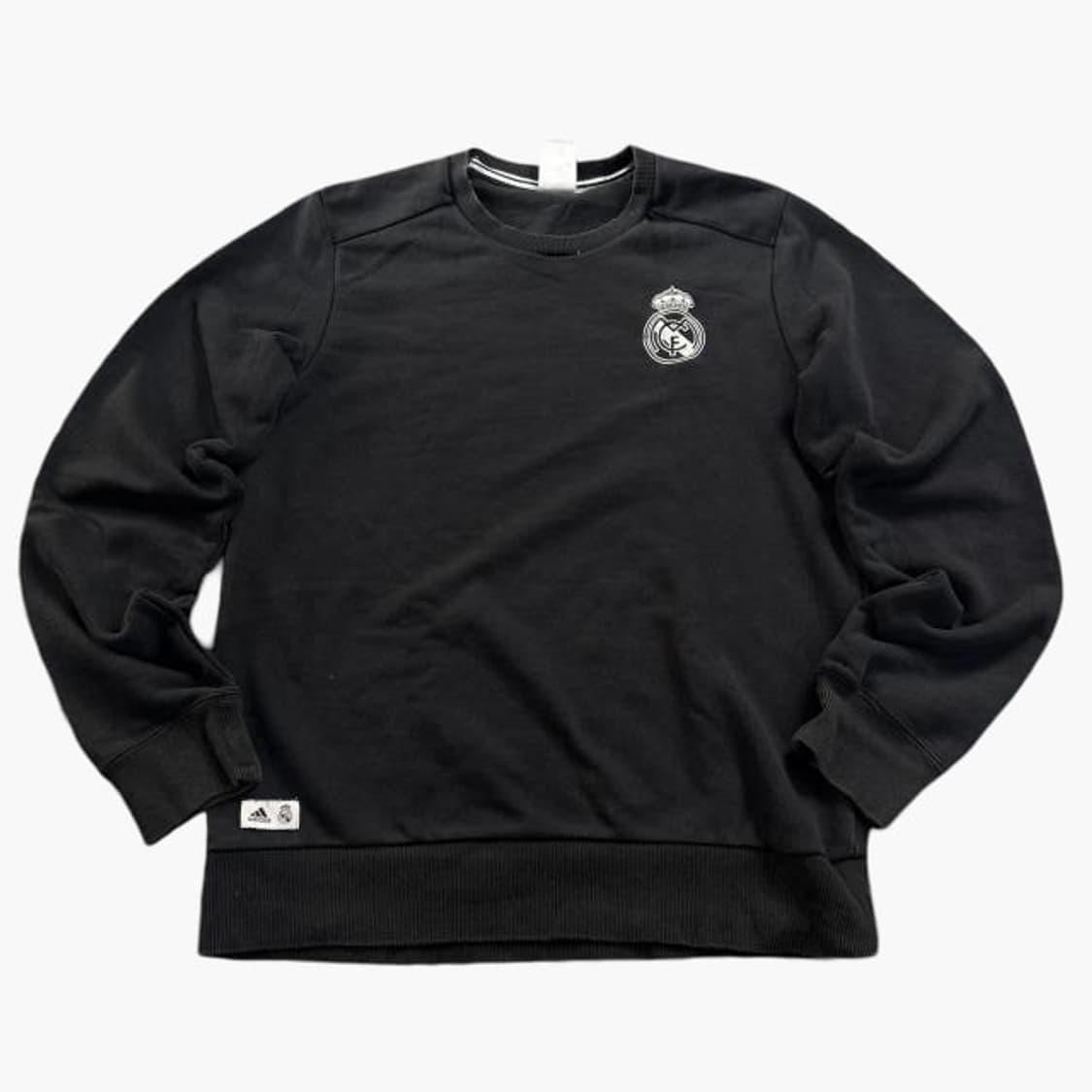 아디다스 X 레알마드리드 블랙 맨투맨 상품이미지1