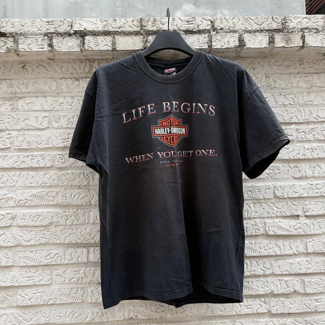 할리데이비슨 Life Begins 반팔 상품이미지2