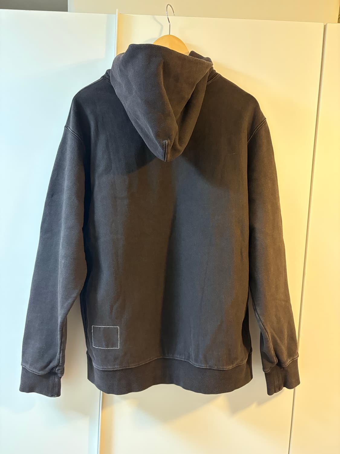 3) 카키스 khakis overdyed hoodie brown 상품이미지3