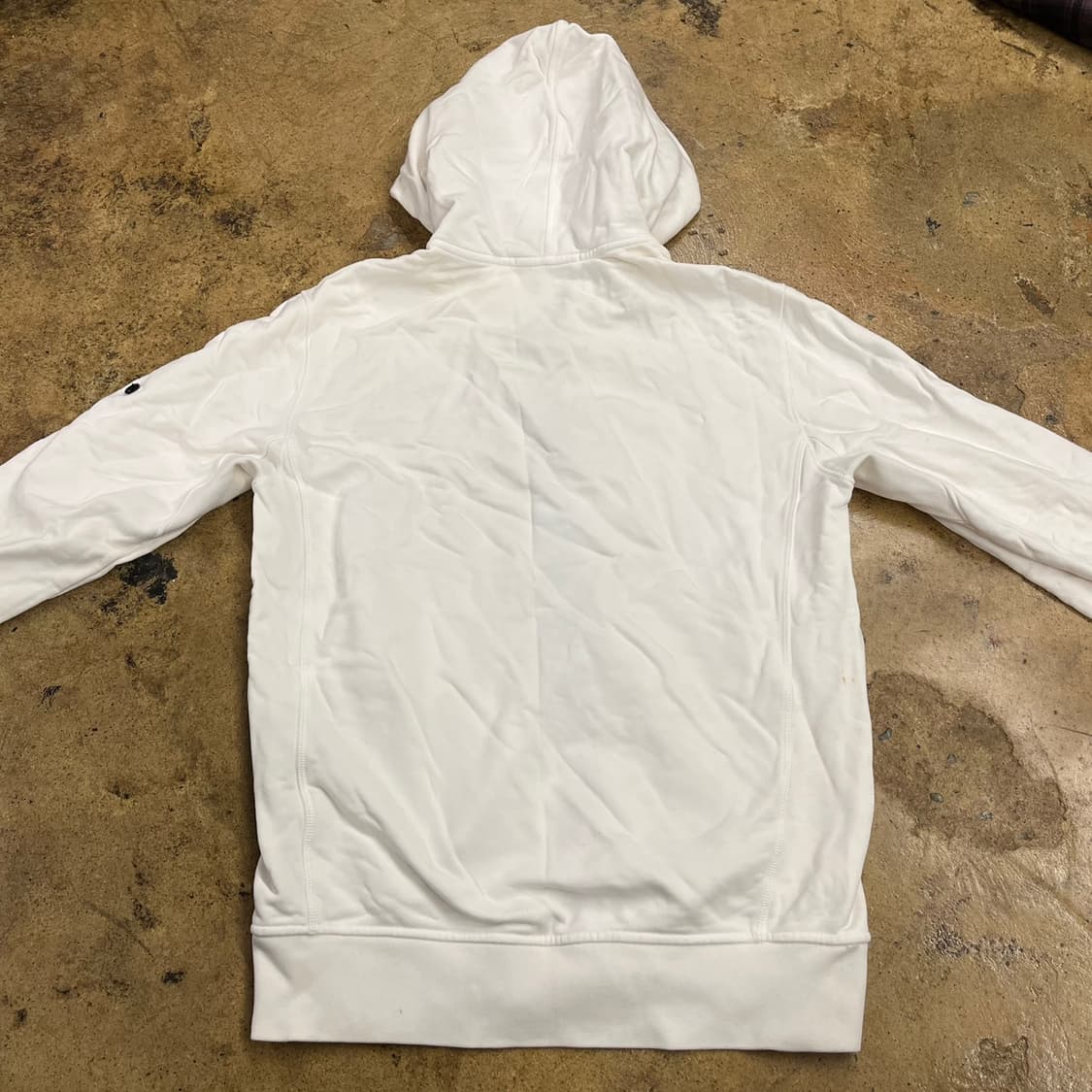 [정품/M] 스톤아일랜드 화이트 후드집업 b18 상품이미지4