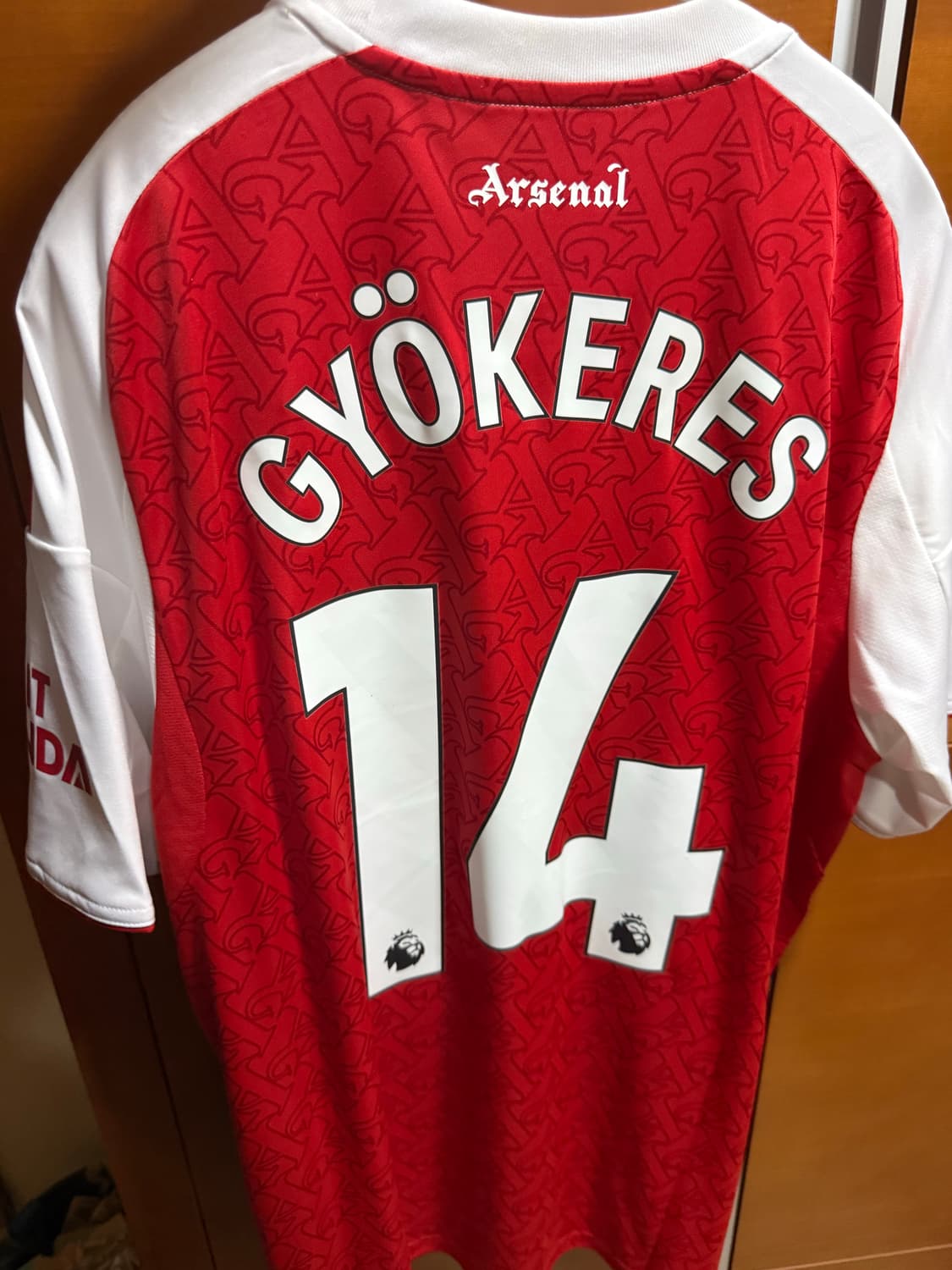 아스날 25/26 요케레스 홈 유니폼 상품이미지1