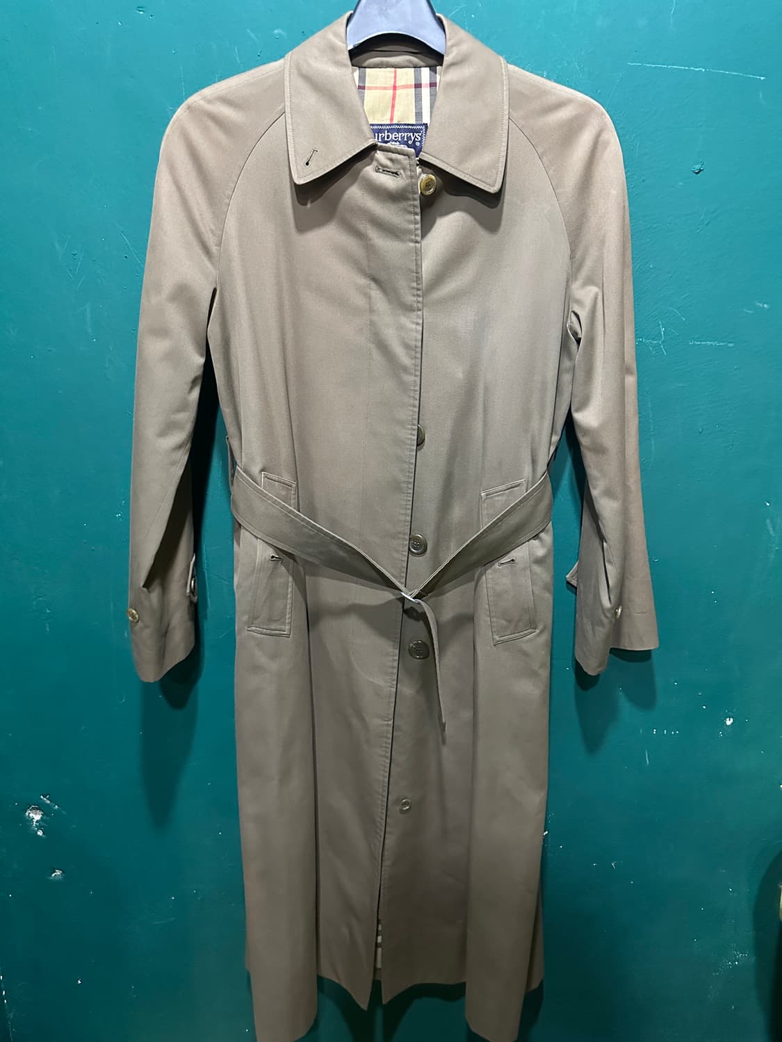 버버리 여성 롱 트렌치코트 브라운 55-66 상품이미지1