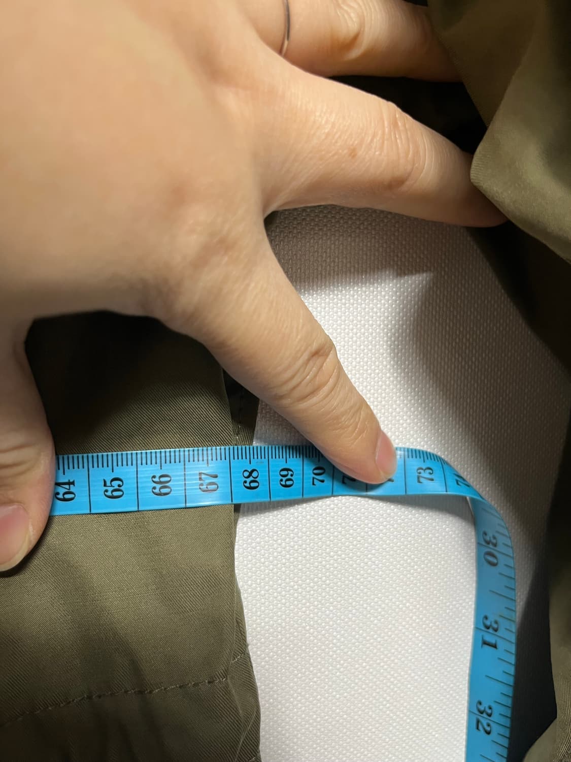 얼바닉30 후드 야상 자켓 카키 free 상품이미지4