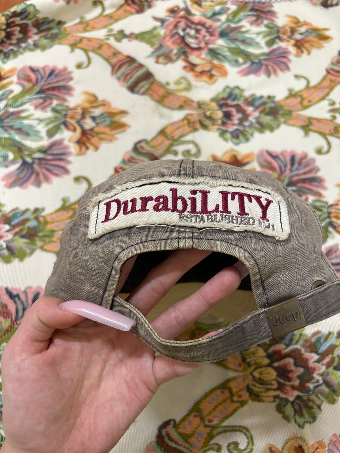 Jeep 패치 디테일 볼캡  상품이미지4