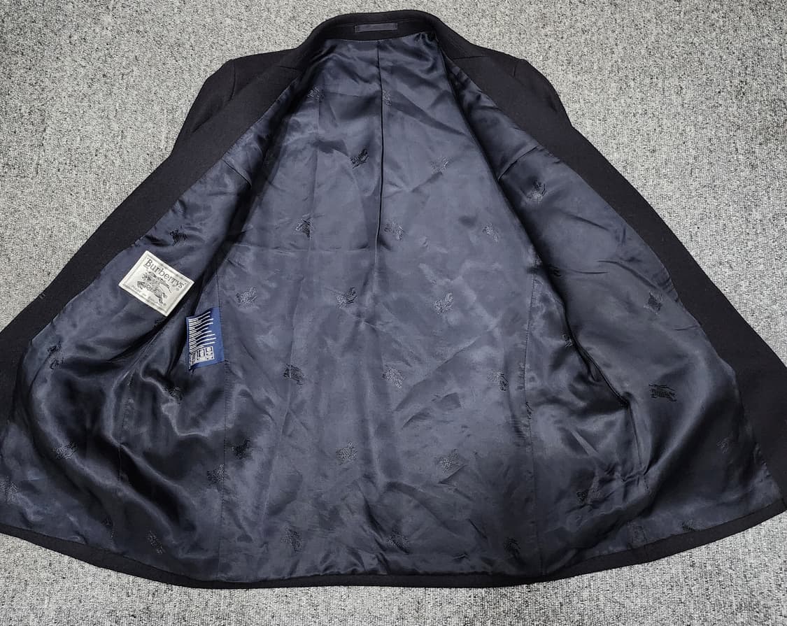 버버리 런던 빈티지 금장 버튼 울 블레이저 자켓 12다크네이비 상품이미지3