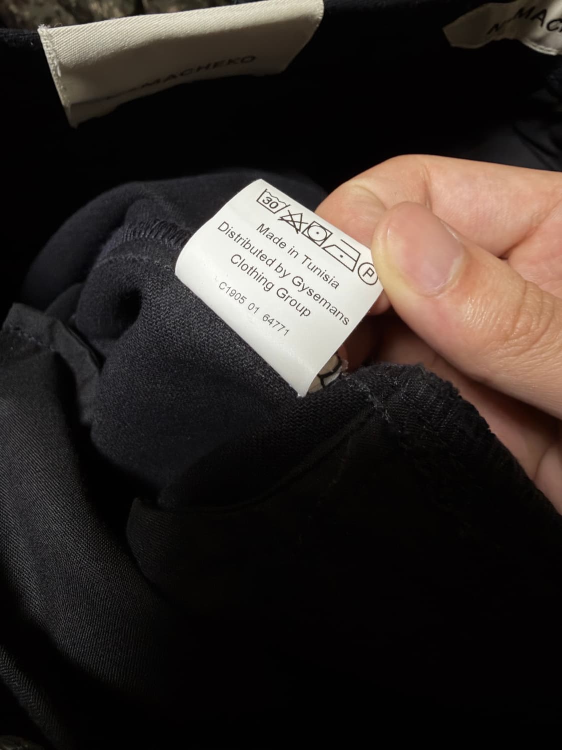 [M]나마체코 DAMNONIA PLEATED 트라우저 상품이미지6