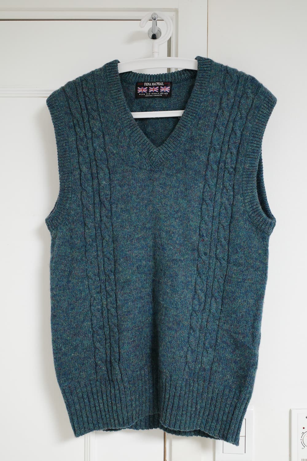 Fiona macphail 울 니트조끼 상품이미지1