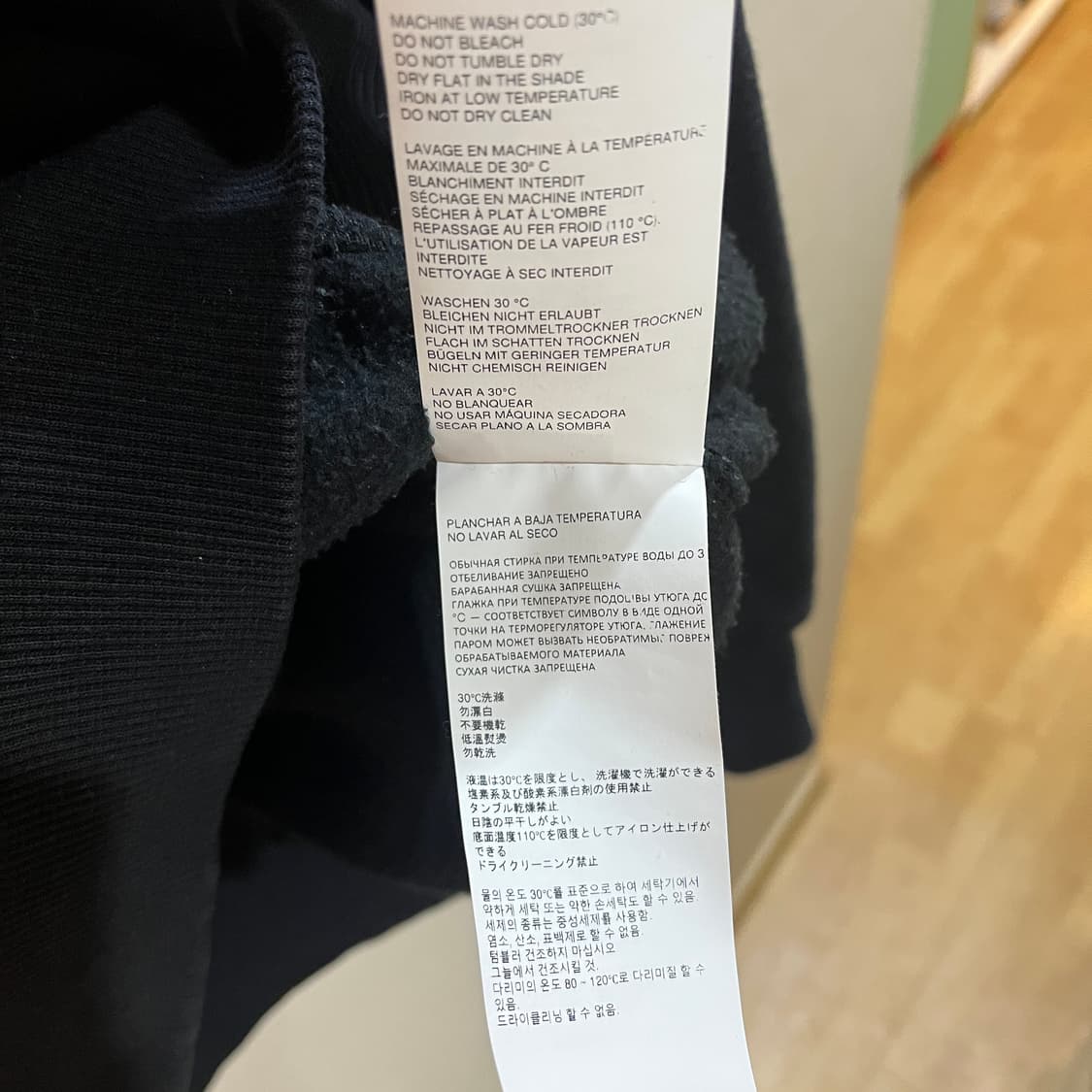 (XL) 1017 ALYX 9SM 로고 프린트 드로스트링 후드티 상품이미지6