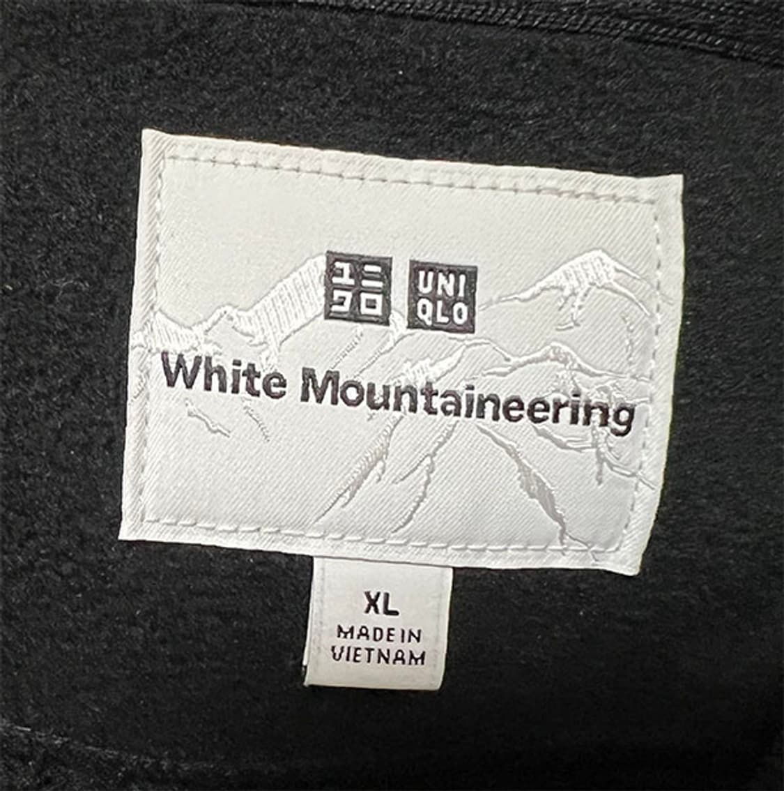 유니클로X화이트마운티니어링 남자 후리스 추동 XL 105-110 상품이미지3