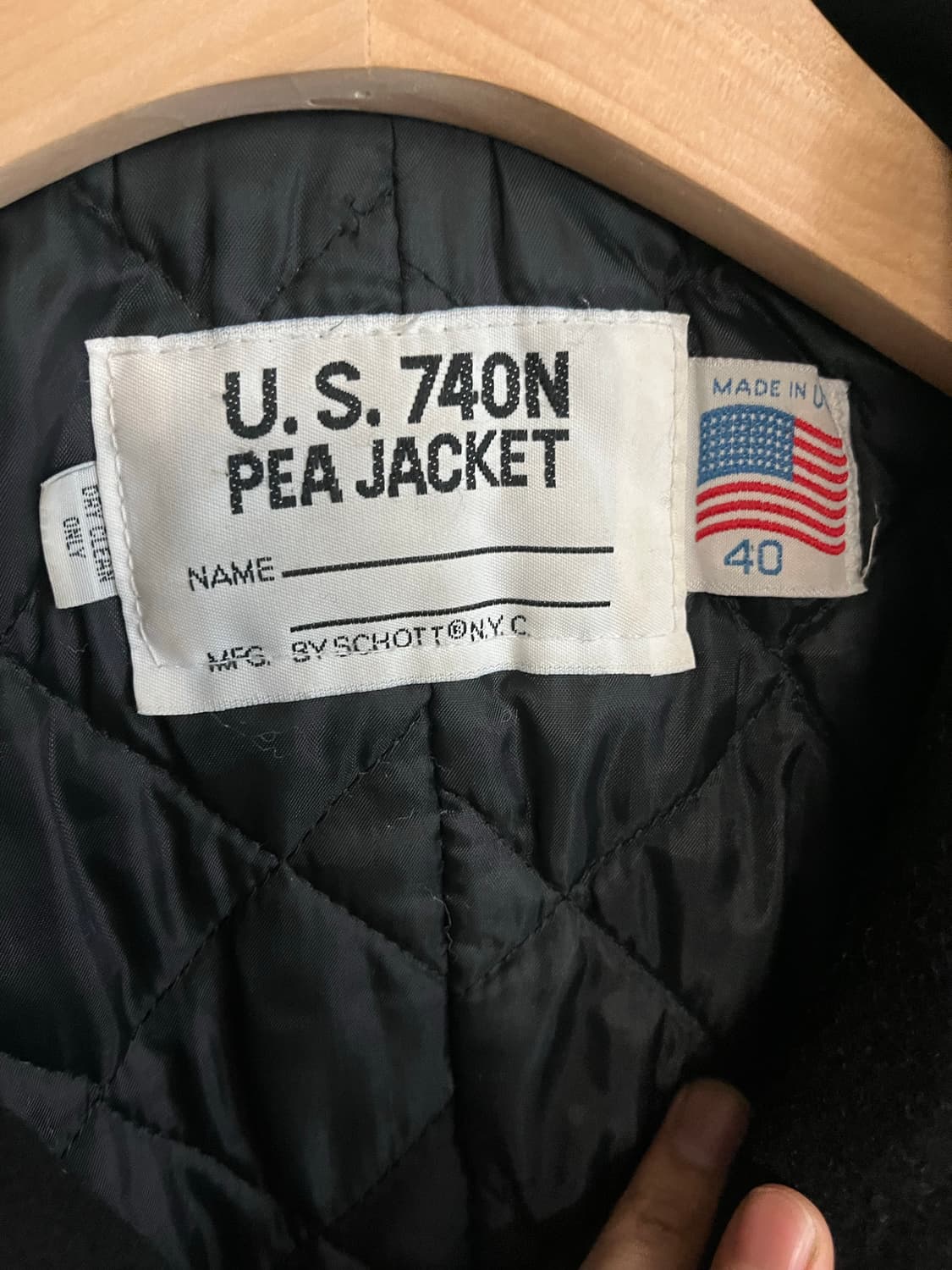 쇼트 740n 블랙 표기사이즈. 40  90s 상품이미지2