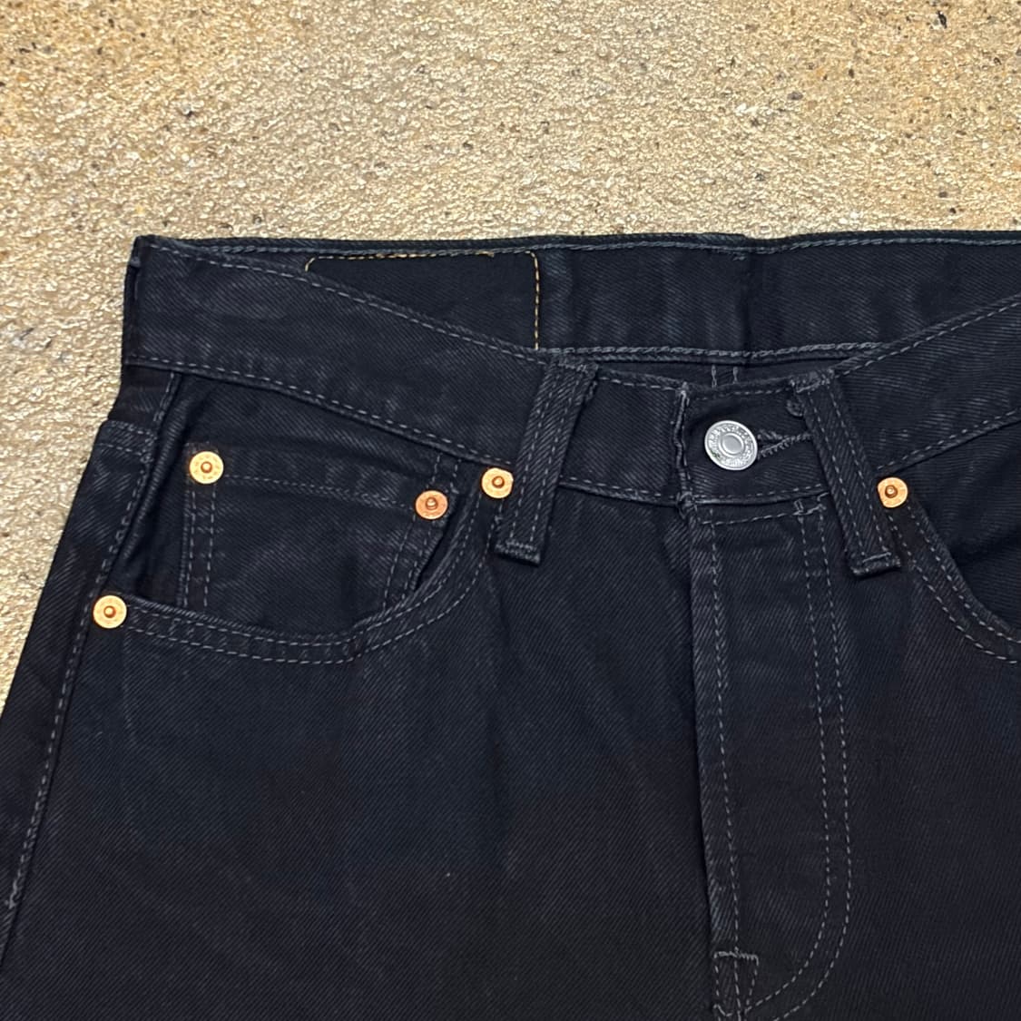 00s 빈티지 리바이스 501 블랙진 청바지 상품이미지3