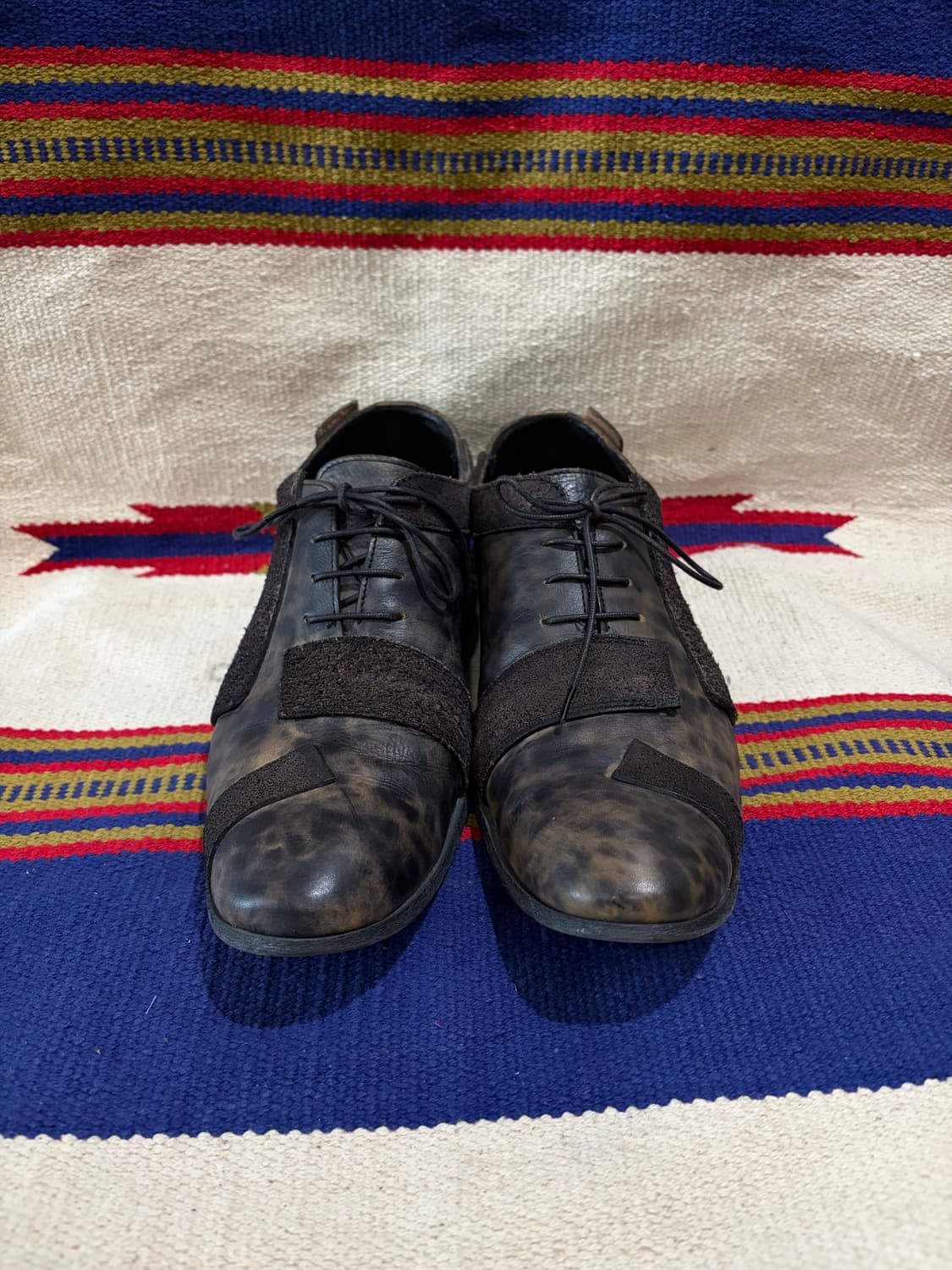 훕데두 그런지 패치워크 다크 카모 부츠 상품이미지2