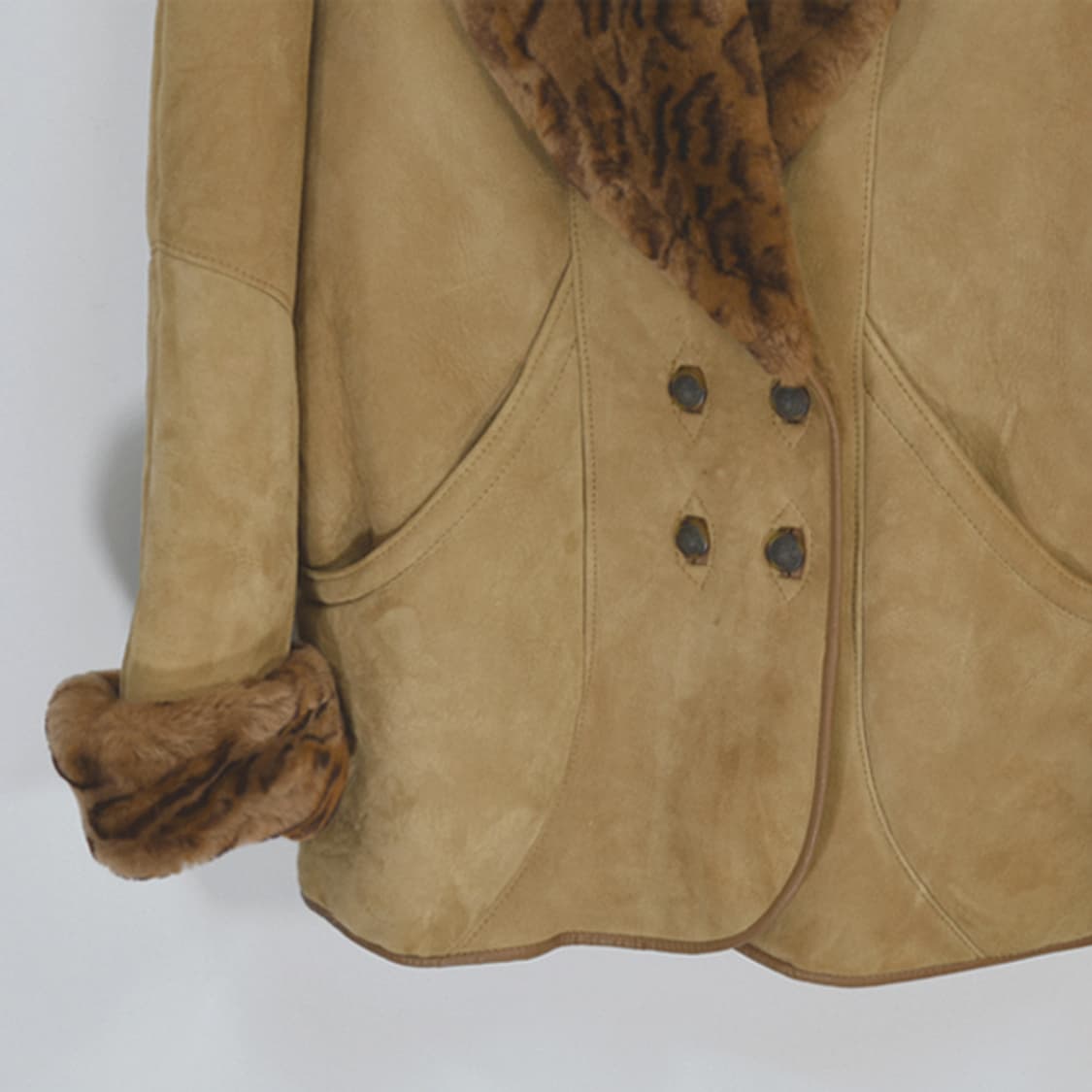 made in New Zealand CANTERBURY 빈티지무스탕 상품이미지4
