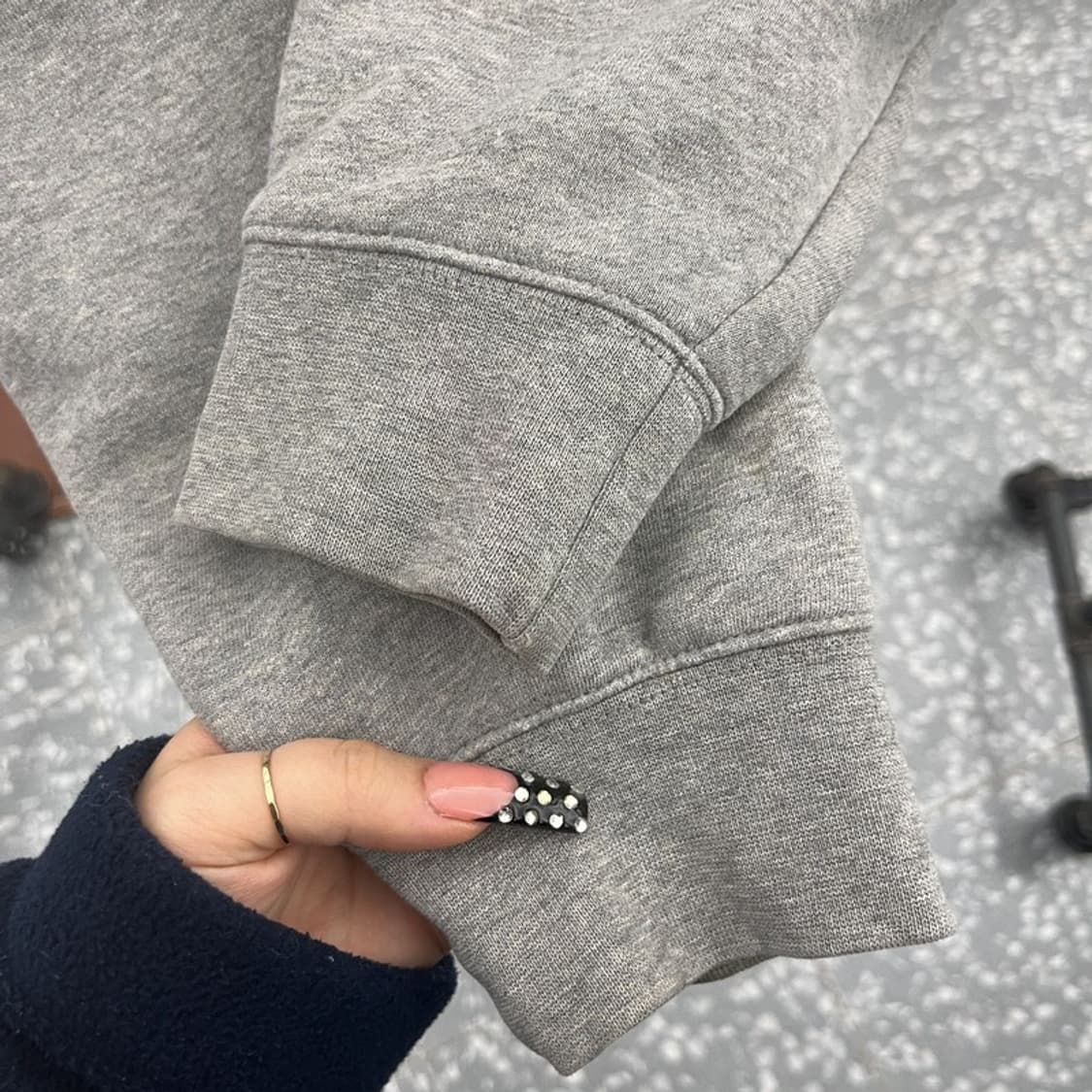 피어 오브 갓 에센셜 모던 캐주얼 빈티지 백로고 후드티 M C10471 상품이미지8