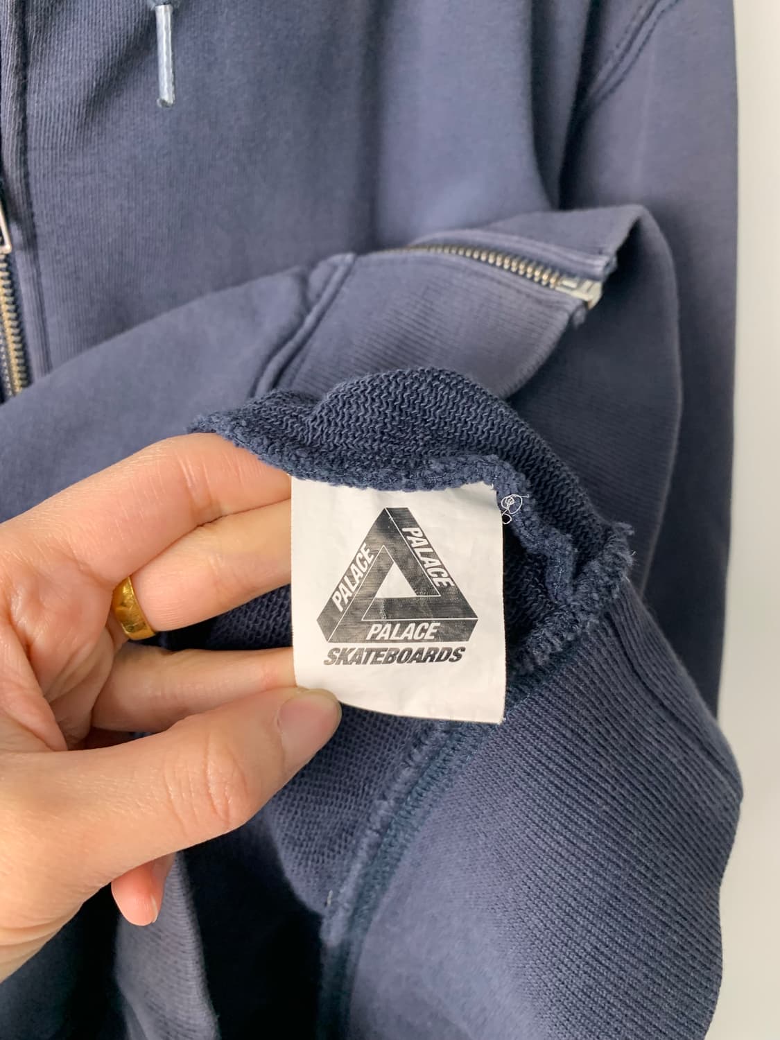 팔라스 하드웨어 콜라보 빅로고 후드집업 상품이미지7