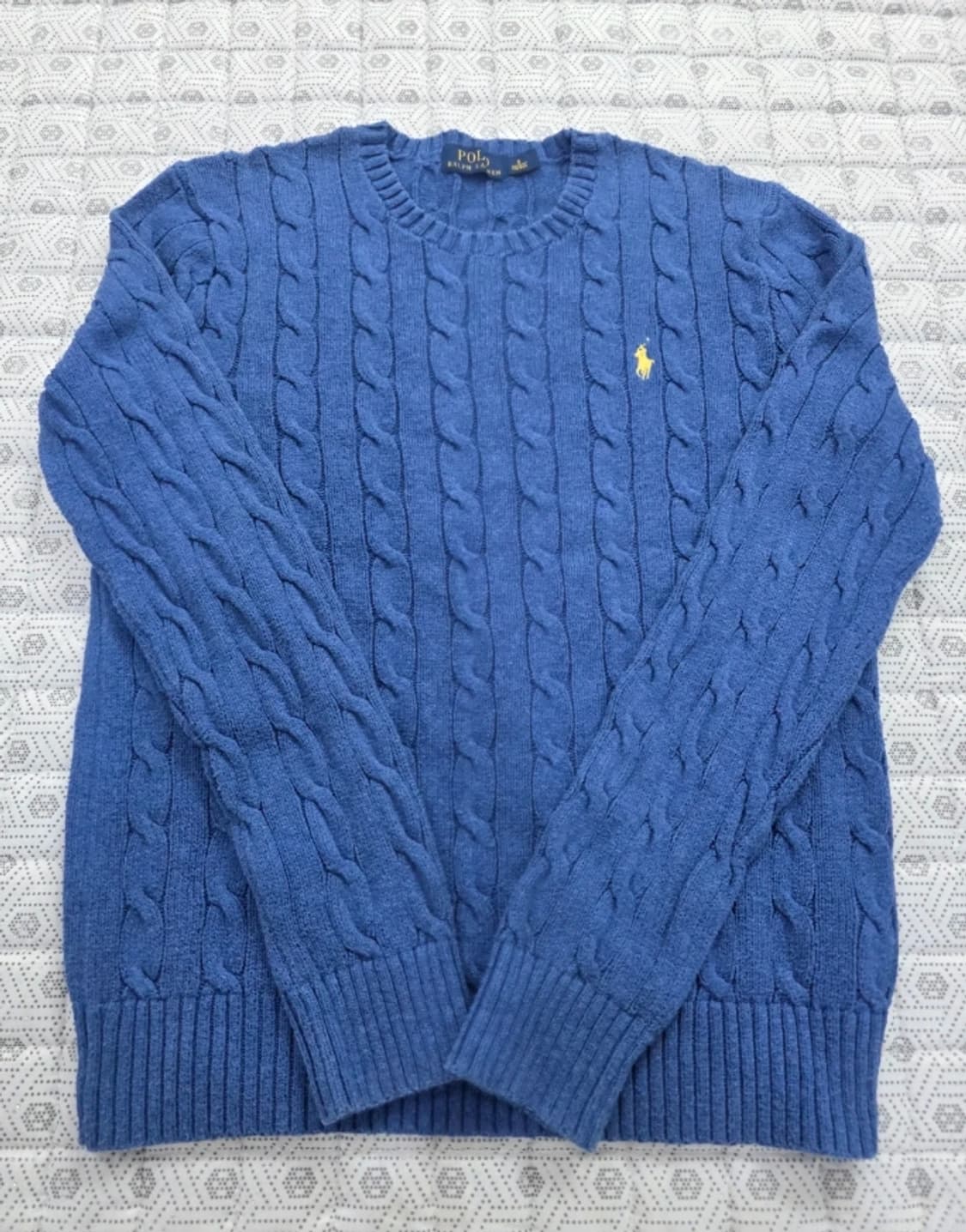 폴로 랄프로렌 케이블 니트 블루 ~66 상품이미지1